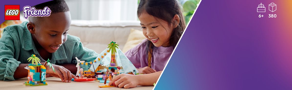 LEGO Friends 41700 Luxusní kempování na pláži