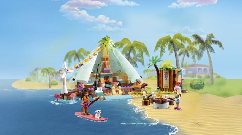 LEGO Friends 41700 Luxusní kempování na pláži