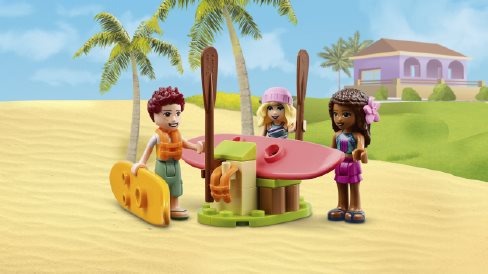 LEGO Friends 41700 Luxusní kempování na pláži