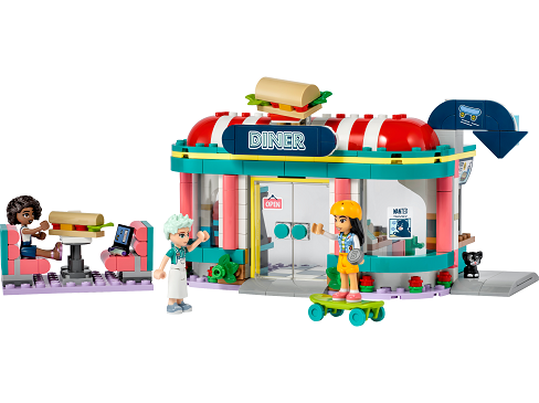 LEGO® Friends 41728 Bistro in downtown Heartlake