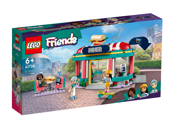 LEGO® Friends 41728 Bistro in downtown Heartlake
