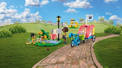 LEGO® Friends 41738 Rescuing a dog on a bike LEGO® Friends 41738 Rescuing a dog on a bike