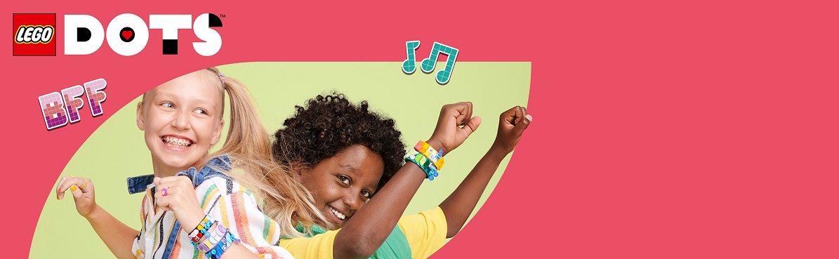 LEGO DOTS 41807 Mega Bracelet Pack: Show your style!