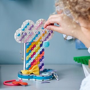 LEGO DOTS 41905 - Duhový stojan na šperky