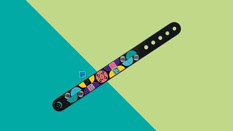 LEGO DOTS 41933 Bracelet - disco nozzle LEGO DOTS 41933 Bracelet - disco nozzle