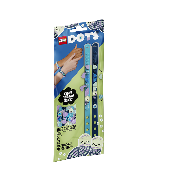 LEGO® DOTS 41942 Bracelets with decorations - in the depths of the oceans LEGO® DOTS 41942 Bracelets with decorations - in the depths of the oceans