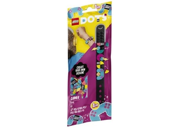 LEGO DOTS 41943 Náramek s ozdobami – gamer LEGO DOTS 41943 Náramek s ozdobami – gamer
