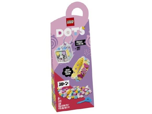 LEGO DOTS 41944 Sladké koťátko – náramek & ozdoba na tašku