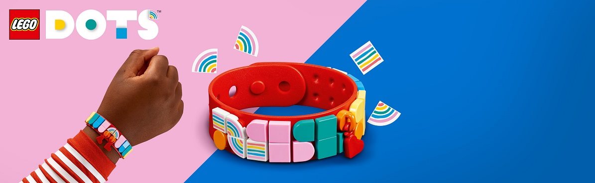 LEGO® DOTS 41953 Regenbogen-Armband