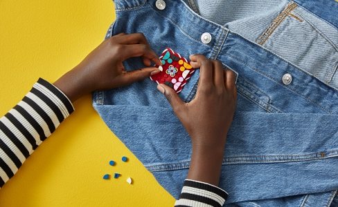 LEGO DOTS 41963 Aufnäher Myšák Mickey a Myška Minnie