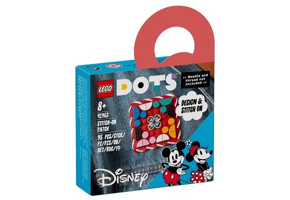 LEGO DOTS 41963 Aufnäher Myšák Mickey a Myška Minnie