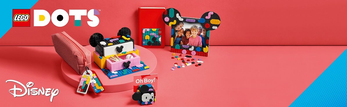 LEGO DOTS 41964 Schulbox Mickey Mouse und Minnie Mouse 