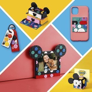 LEGO DOTS 41964 Schulbox Mickey Mouse und Minnie Mouse 