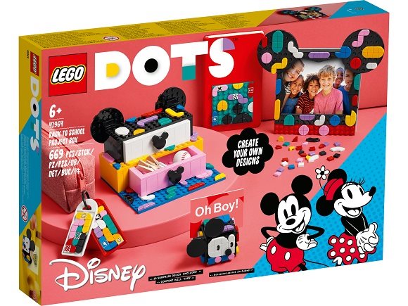 LEGO DOTS 41964 Schulbox Mickey Mouse und Minnie Mouse 