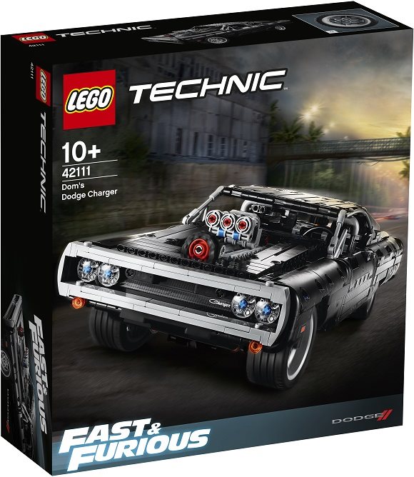 LEGO Technic 42111 Domův Dodge Charger 