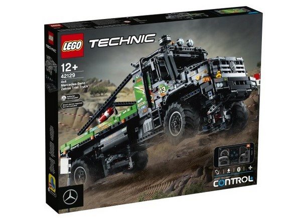 Stavebnica LEGO 42129 Technic Truck Nákladiak Mercedes-Benz Zetros 4 × 4