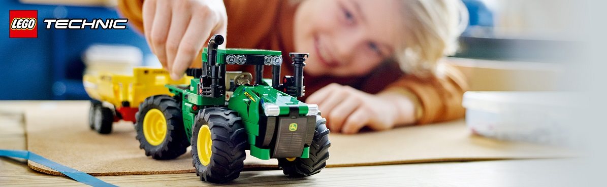 LEGO 42136 John Deere 9620R 4WD Tractor Instructions, Technic