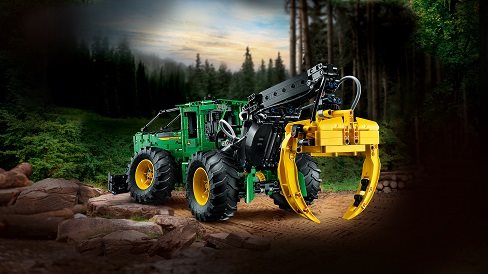 LEGO® Technic 42157 John Deere Forest Tractor 948L-II