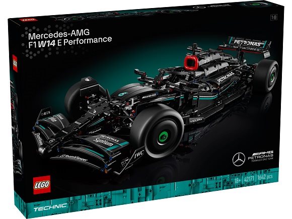 LEGO stavebnica Technic 42171 Mercedes-AMG F1 W14 E Performance