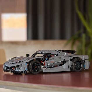 LEGO Stavebnica Technic 42173 Šedé hyperauto Koenigsegg Jasko Absolut