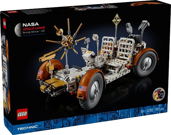 LEGO Stavebnica Technic 42182 Lunárne prieskumné vozidlo NASA Apollo - LRV