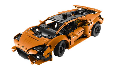 Stavebnica LEGO Technic 42196 Oranžové Lamborghini Huracán Tecnica