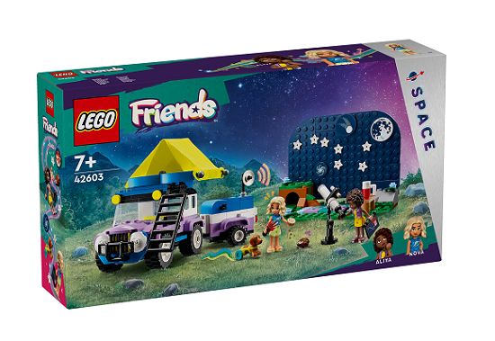 LEGO® Friends 42603 Karavan na pozorovanie hviezd
