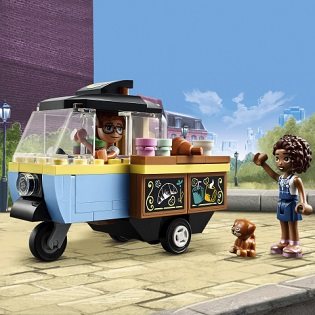 Stavebnica LEGO® Friends 42606 Pojazdný stánok s pečivom