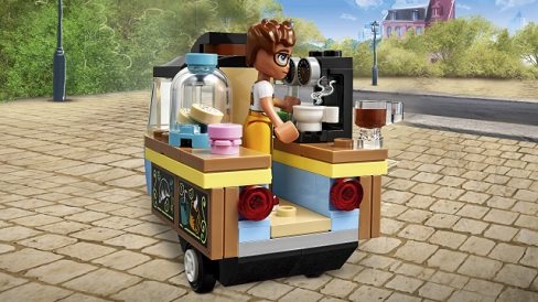Stavebnica LEGO® Friends 42606 Pojazdný stánok s pečivom