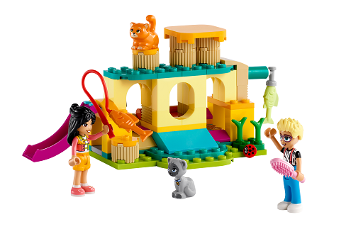 LEGO® Friends 42612 Dobrodružstvo na mačacom ihrisku