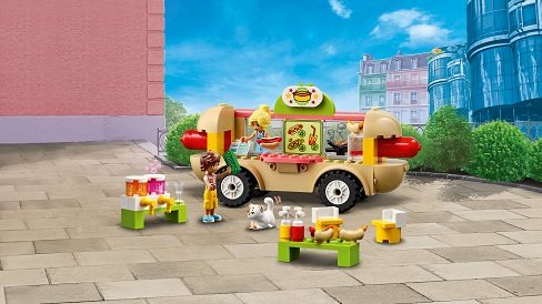 LEGO® Friends 42633 Pojazdný stánok s hot dogami