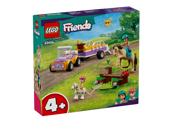 LEGO® Friends 42634 Pferde- und Pony-Anhänger 