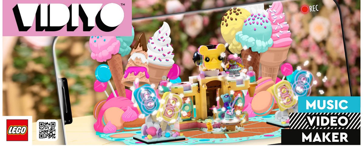 LEGO VIDIYO 43111 Candy Castle Stage