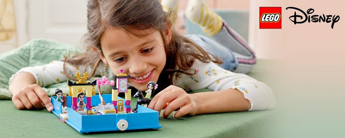 LEGO Disney Princess 43174 Mulan a její pohádková kniha dobrodružství