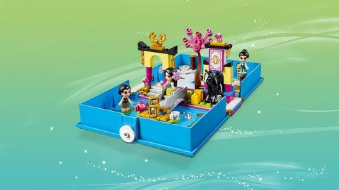 LEGO Disney Princess 43174 Mulan a její pohádková kniha dobrodružství
