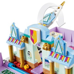 LEGO Disney 43175 Anna and Elsa's Storybook Adventures LEGO Disney Princess 43175 Anna a Elsa a jejich pohádková kniha dobrodružství