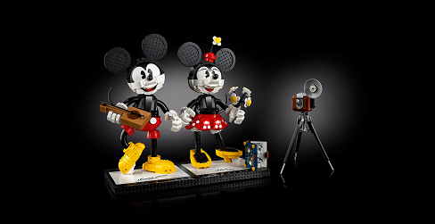 LEGO Disney Princess 43179 Mickey Mouse & Minnie Mouse Buildable Characters LEGO Disney Princess 43179 Mickey Mouse & Minnie Mouse Buildable Characters