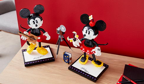LEGO Disney Princess 43179 Mickey Mouse & Minnie Mouse Buildable Characters LEGO Disney Princess 43179 Mickey Mouse & Minnie Mouse Buildable Characters