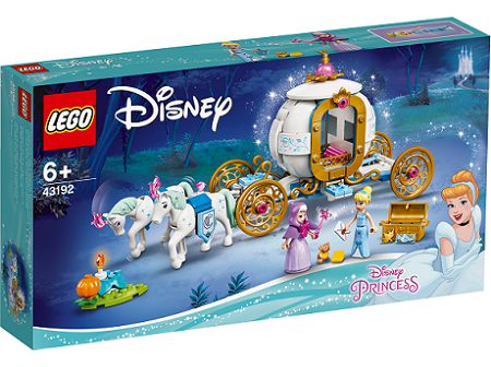 LEGO Disney Princess 43192 Cinderella and the Royal Carriage