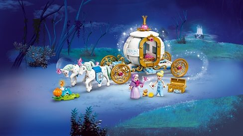 LEGO Disney Princess 43192 Cinderella and the Royal Carriage