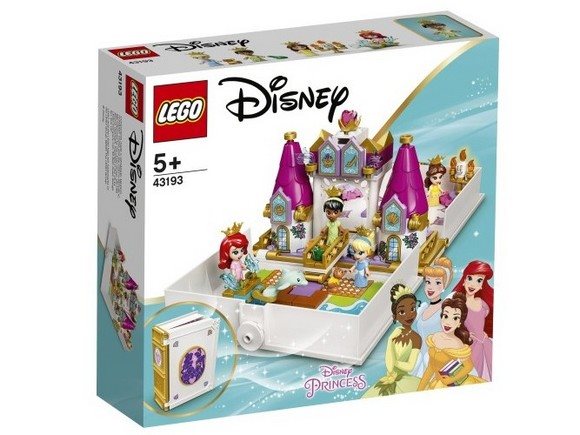 LEGO Disney Princess 41939 Ariel, Belle, Cinderella and Tiana's Storybook Adventures LEGO Disney Princess 41939 Ariel, Belle, Cinderella and Tiana's Storybook Adventures