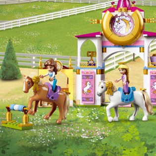 Ställe und Rapunzels Belles LEGO-Bausatz Disney LEGO® königliche - Princess™ 43195