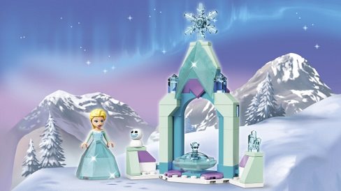 LEGO Disney Ice Kingdom 43199 Elsa and the Castle Courtyard