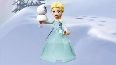 LEGO Disney Ice Kingdom 43199 Elsa and the Castle Courtyard