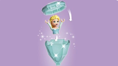 LEGO Disney Ice Kingdom 43199 Elsa and the Castle Courtyard