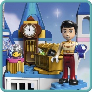 LEGO® I Disney-Prinzessin™ 43206 Schloss von Cinderella und Prinz Charming LEGO® I Disney-Prinzessin™ 43206 Schloss von Cinderella und Prinz Charming