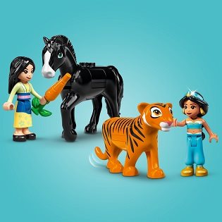 LEGO® I Disney Princess™ 43208 The Adventures of Jasmine and Mulan LEGO® I Disney Princess™ 43208 The Adventures of Jasmine and Mulan