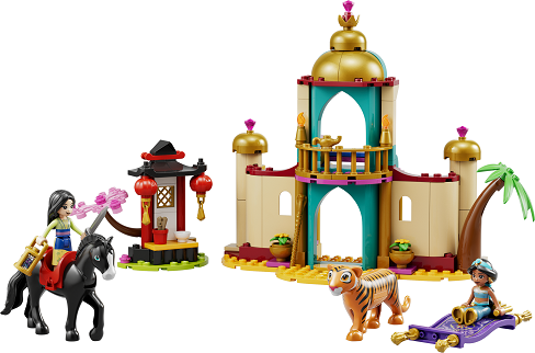 LEGO® I Disney Princess™ 43208 The Adventures of Jasmine and Mulan LEGO® I Disney Princess™ 43208 The Adventures of Jasmine and Mulan