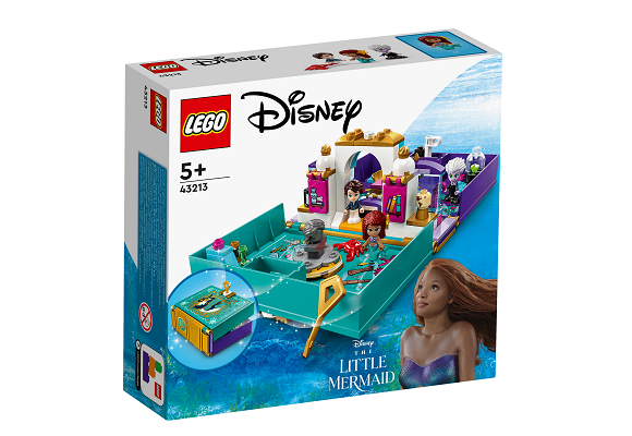 LEGO® Disney 43213 Die kleine Meerjungfrau und ihr Märchenbuch