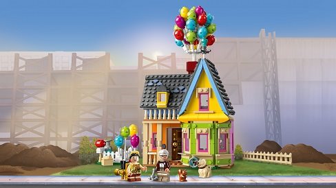 LEGO® Disney 43217 Haus von Oben im Himmel